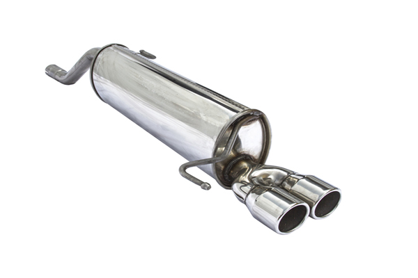 95-7424-61 Asso Rear silencer 2x 76mm round