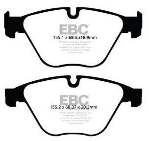 A2103 EBC Blackstuff Bremsbeläge vorne