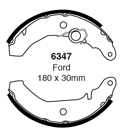 EBC Premium Brake shoes