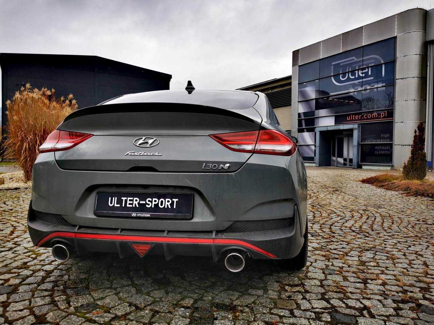 Ulter Sport Duplex-rear silencer 1x 90mm round Ulter Sport Duplex-rear silencer 1x 90mm round