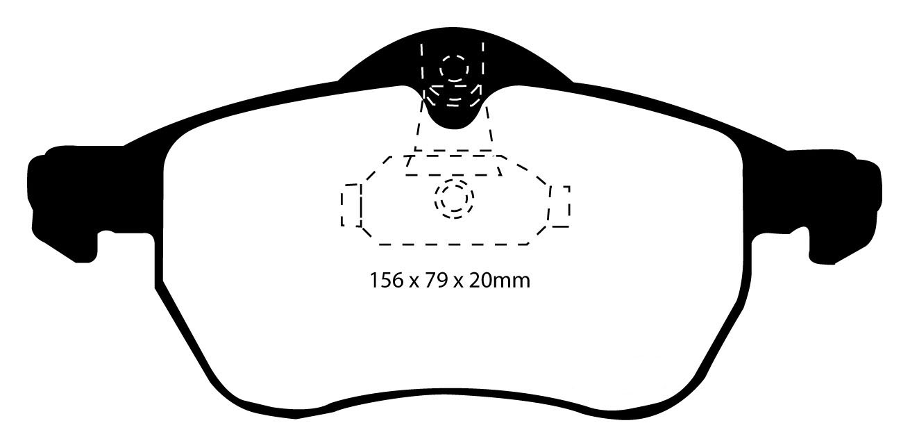 EBC Yellowstuff Brake pads front