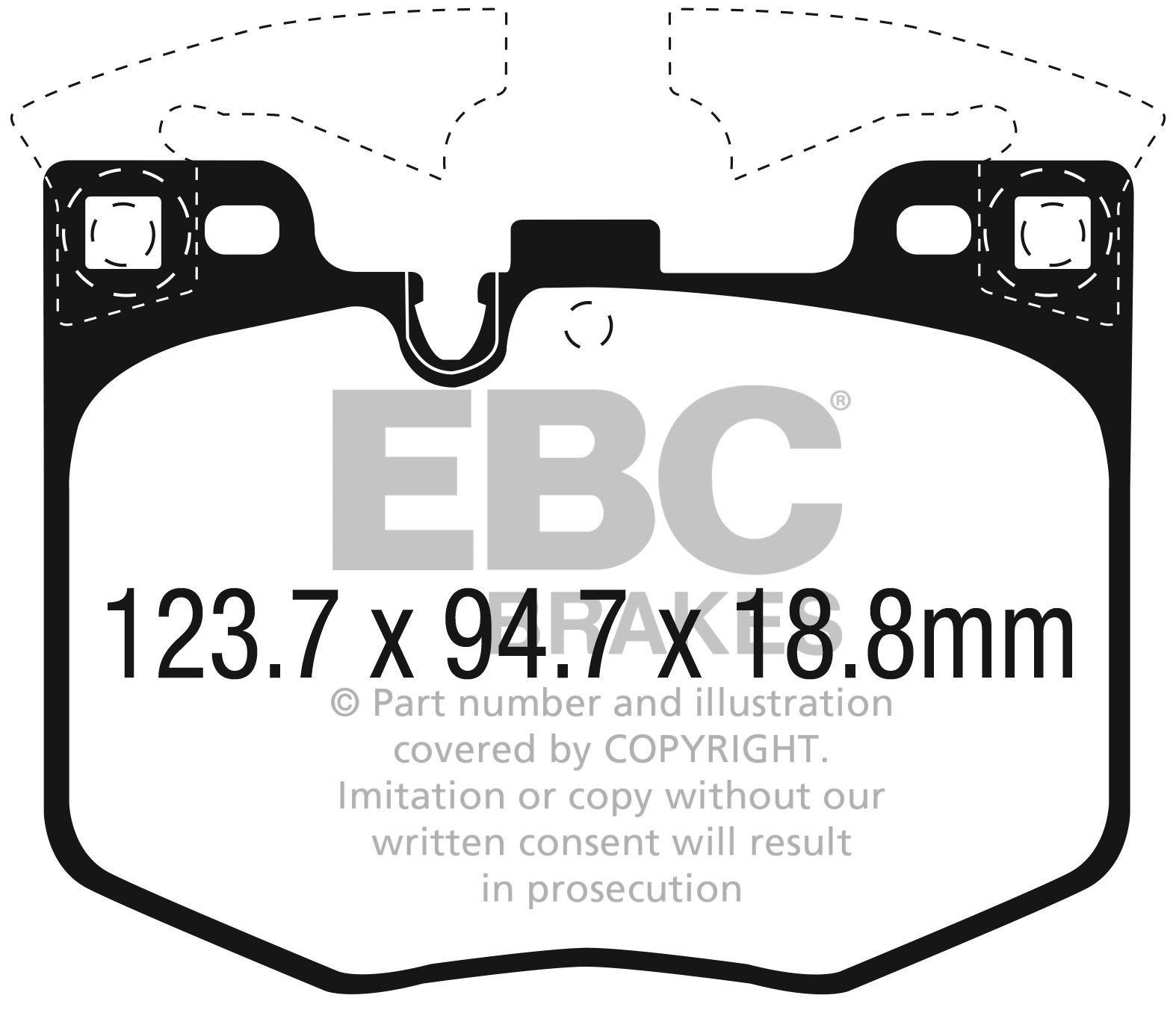 EBC Yellowstuff Brake pads front