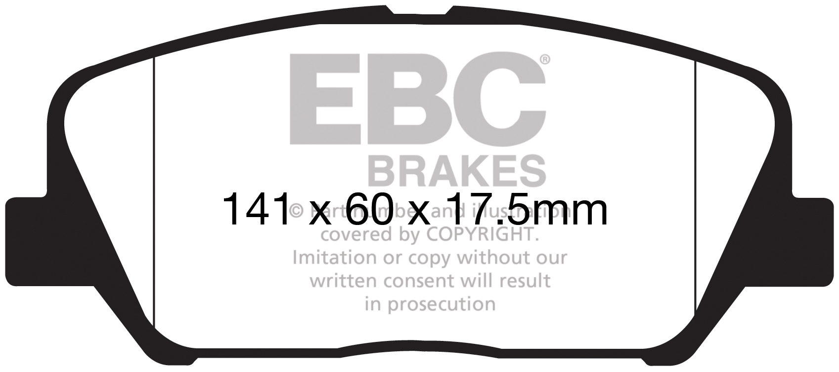 EBC Greenstuff Bremsbeläge vorne