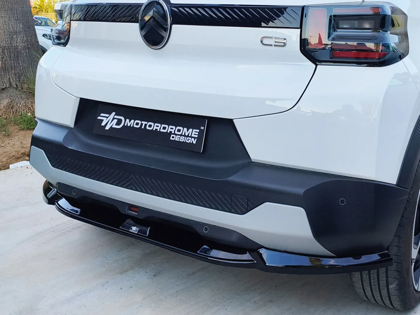 Motordrome Heck Splitter