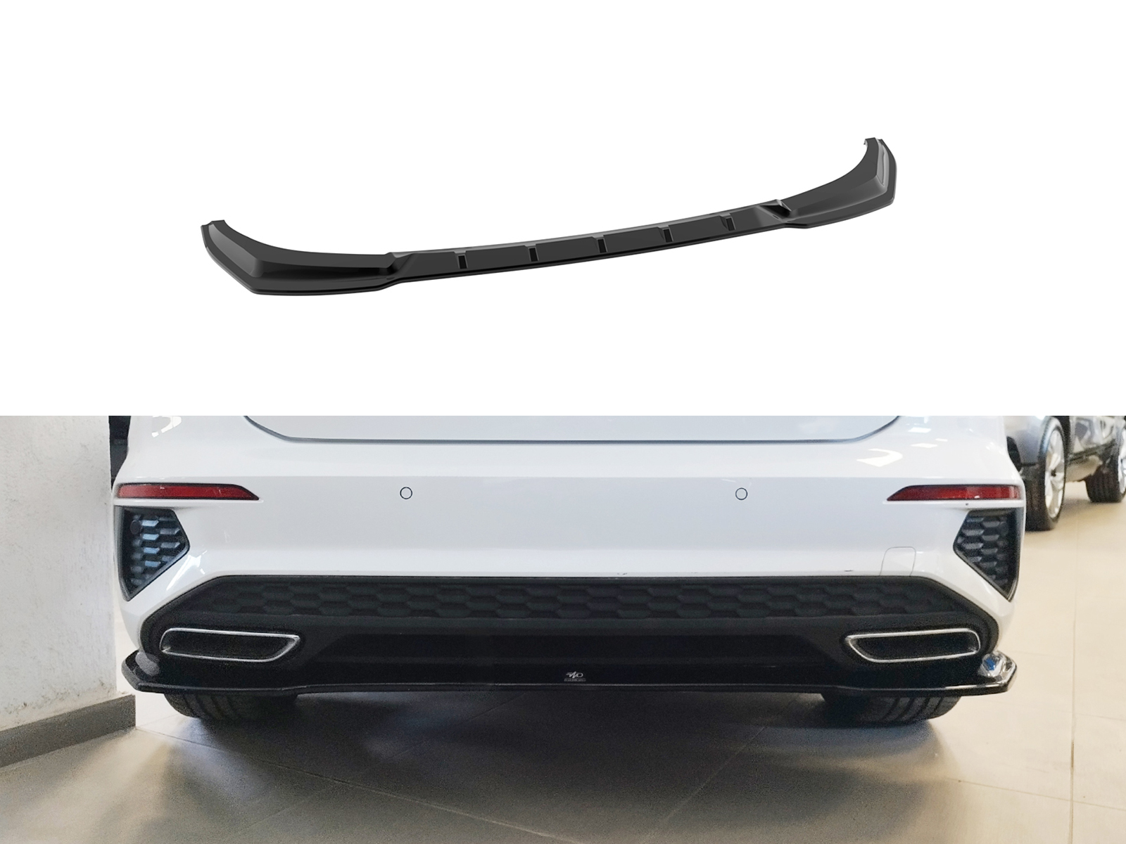 Motordrome Heck Splitter