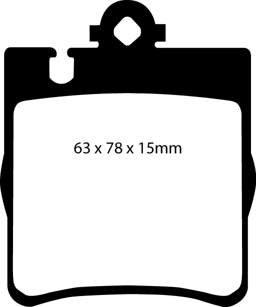 A1441 EBC Yellowstuff Brake pads rear