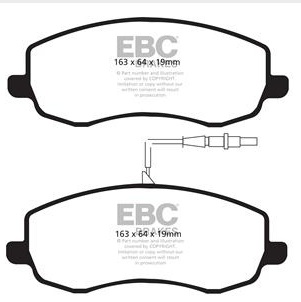 EBC Blackstuff Brake pads front