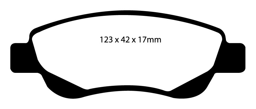 EBC Yellowstuff Brake pads rear