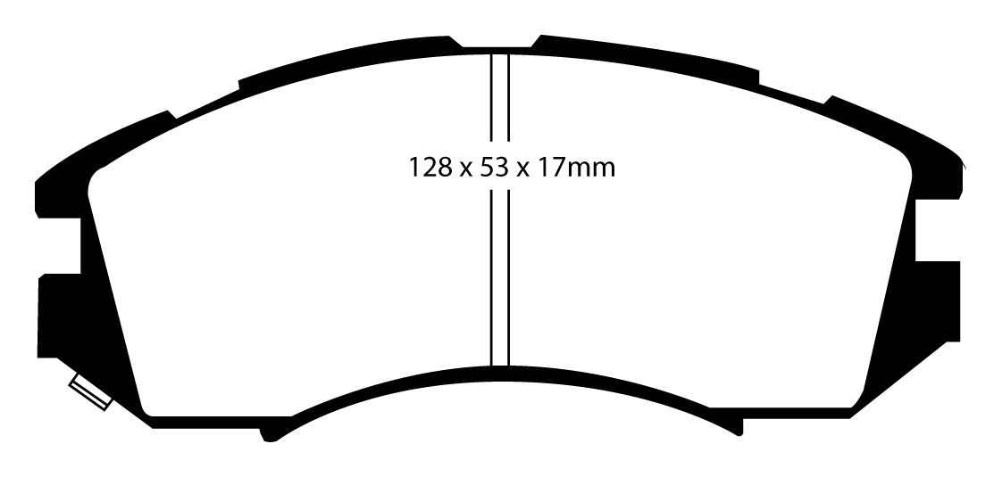 EBC Blackstuff Brake pads front
