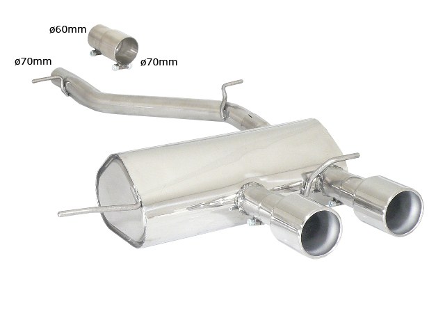 50_0-0303-06IobHb3XTH0FrJ Ragazzon Stainless steel rear silencer with central round tail pipe 2x102mm
