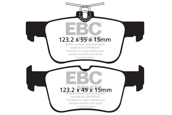 EBC Greenstuff Bremsbeläge hinten