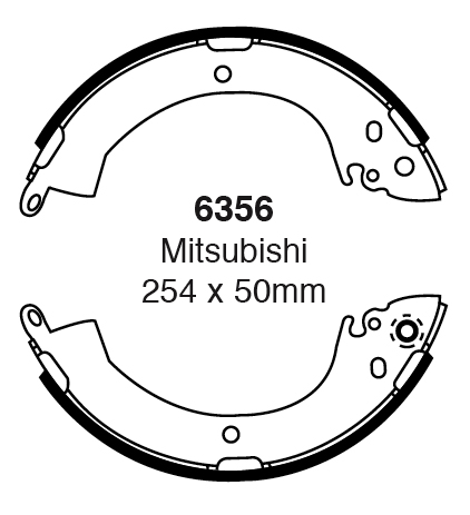 A6356 EBC Premium Bremsbacken