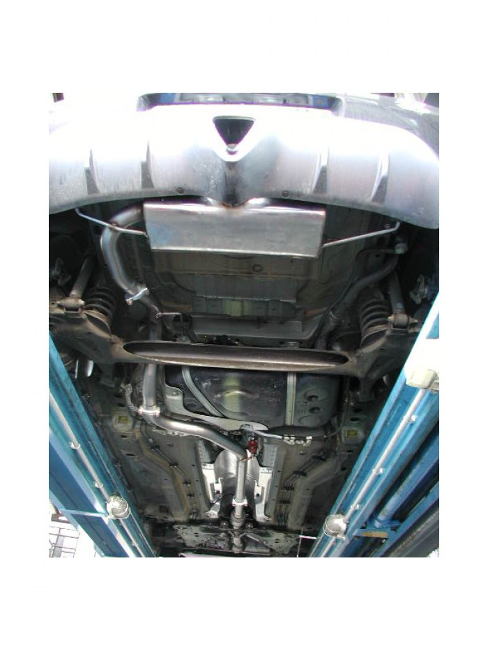 Opel_Corsa_D_sottovettura_0 Ragazzon Endschalldämpfer 1x 60mm rund mittig