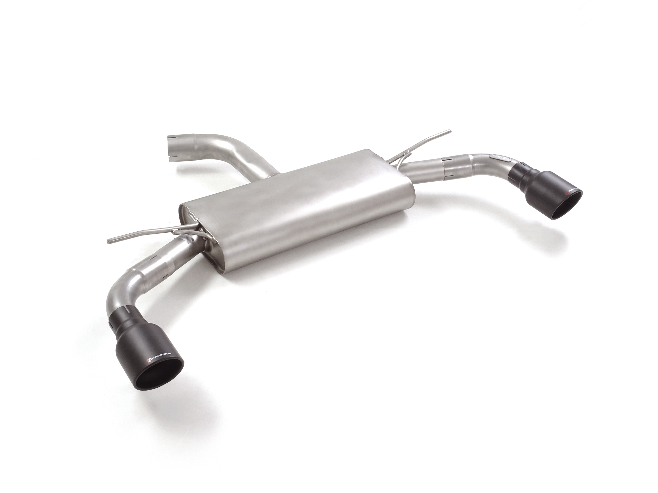 Ragazzon Duplex-Endschalldämpfer 1x 102mm rund Sport Line