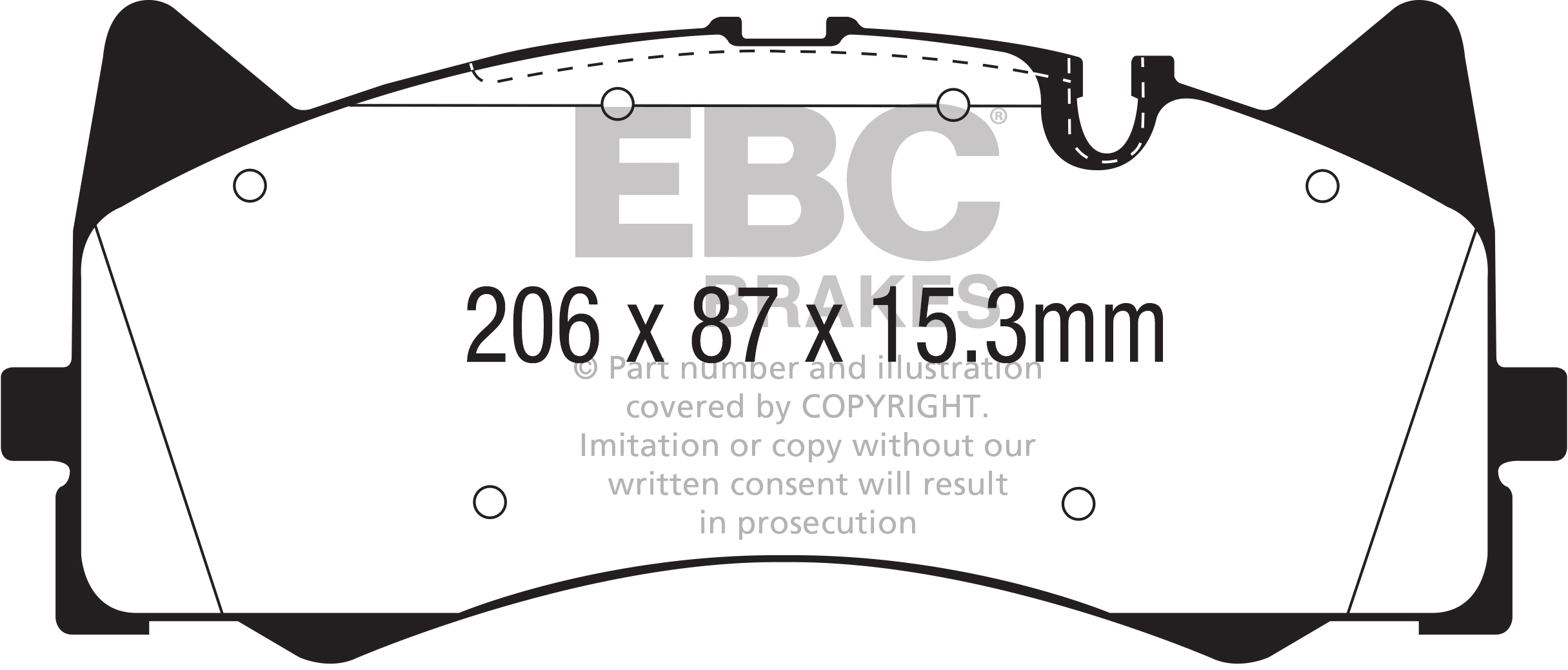 A2298 EBC Yellowstuff Bremsbeläge vorne