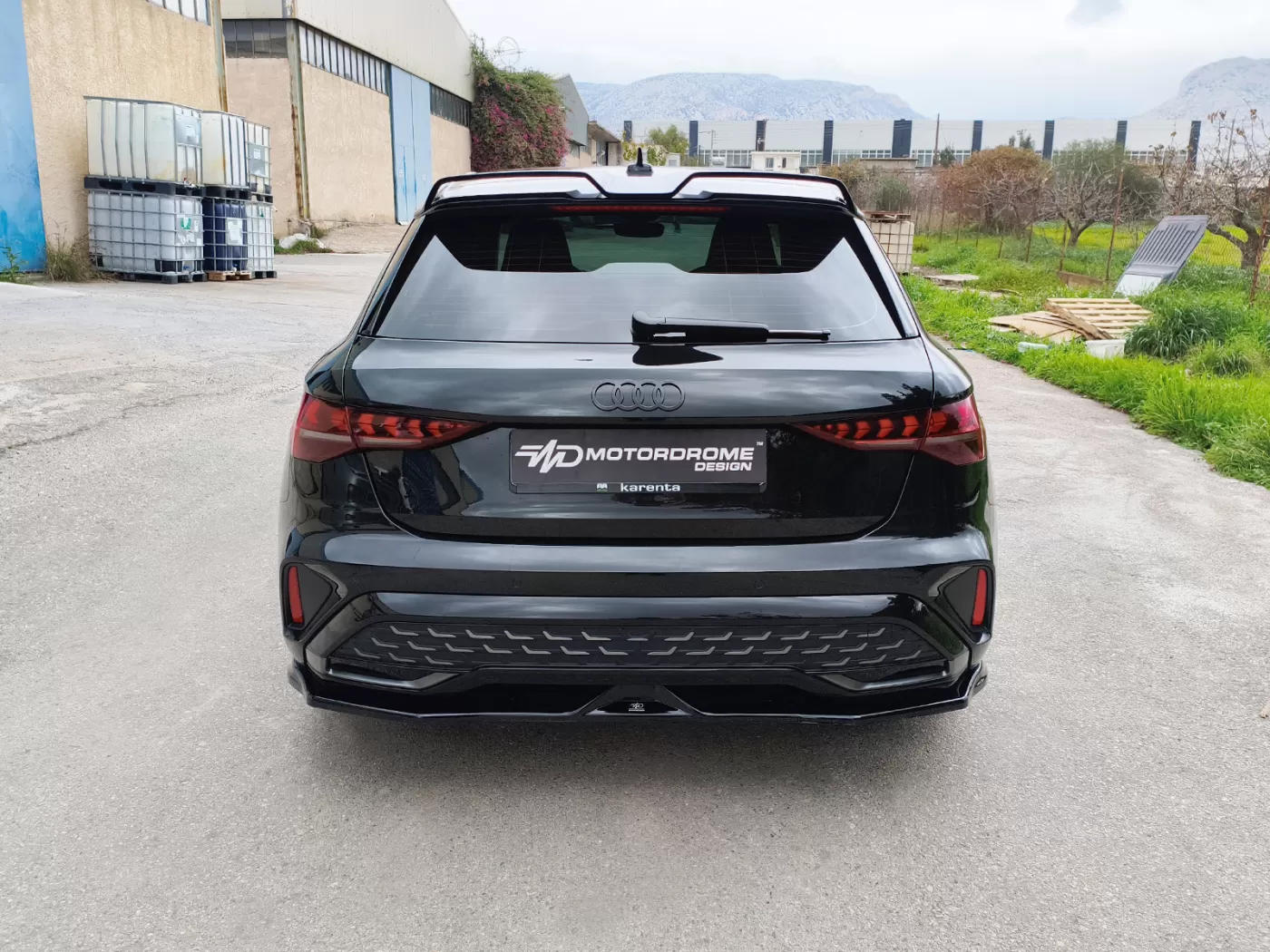 Motordrome Heck Splitter Motordrome Heck Splitter