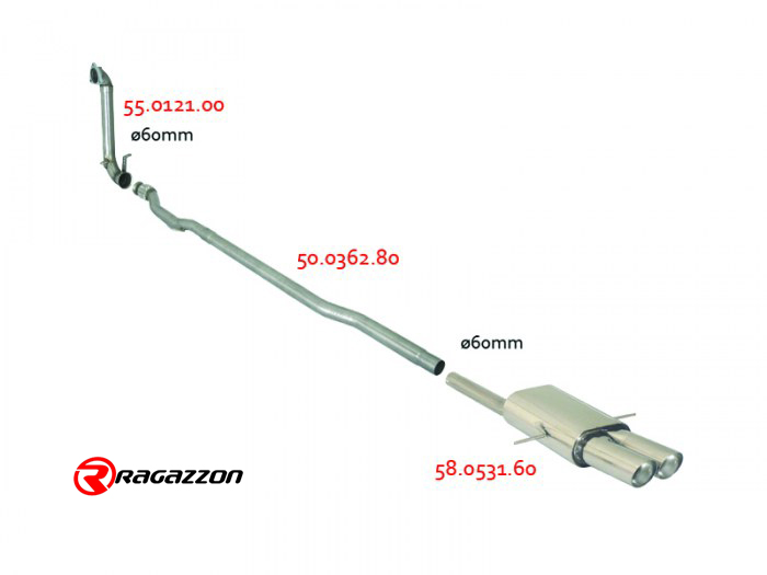 Ragazzon Mittelrohr Gruppe N