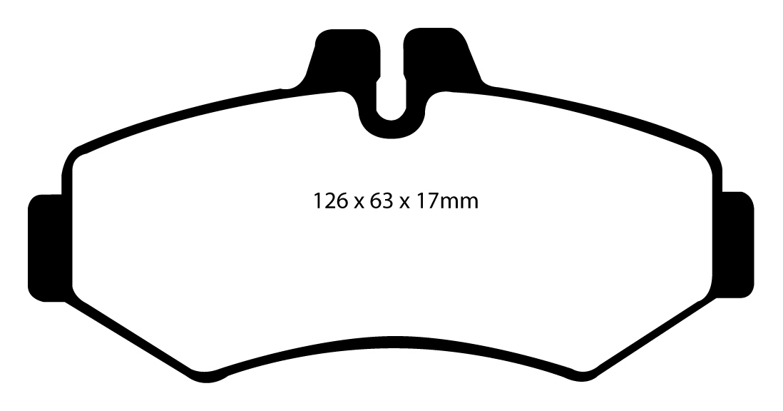 A1298 EBC Greenstuff Bremsbeläge hinten
