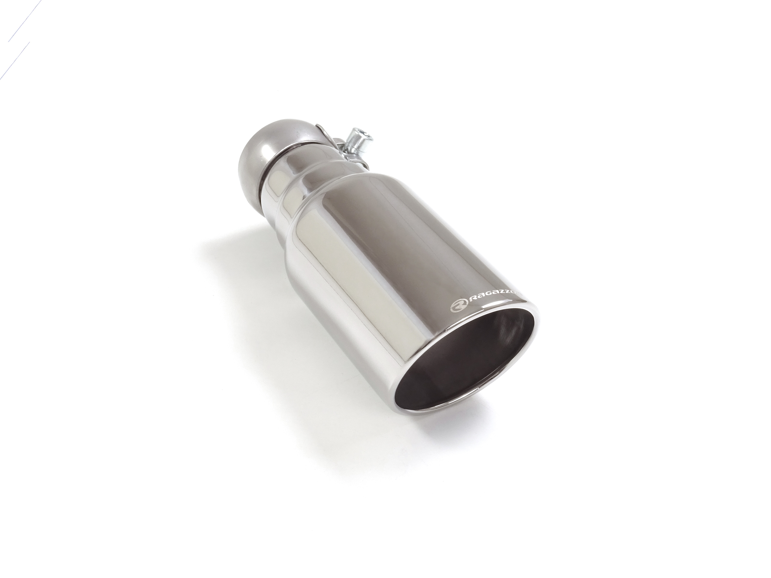 Ragazzon Duplex-Endschalldämpfer 1x 90mm rund