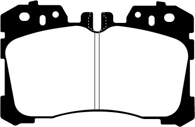 EBC Blackstuff Brake pads front