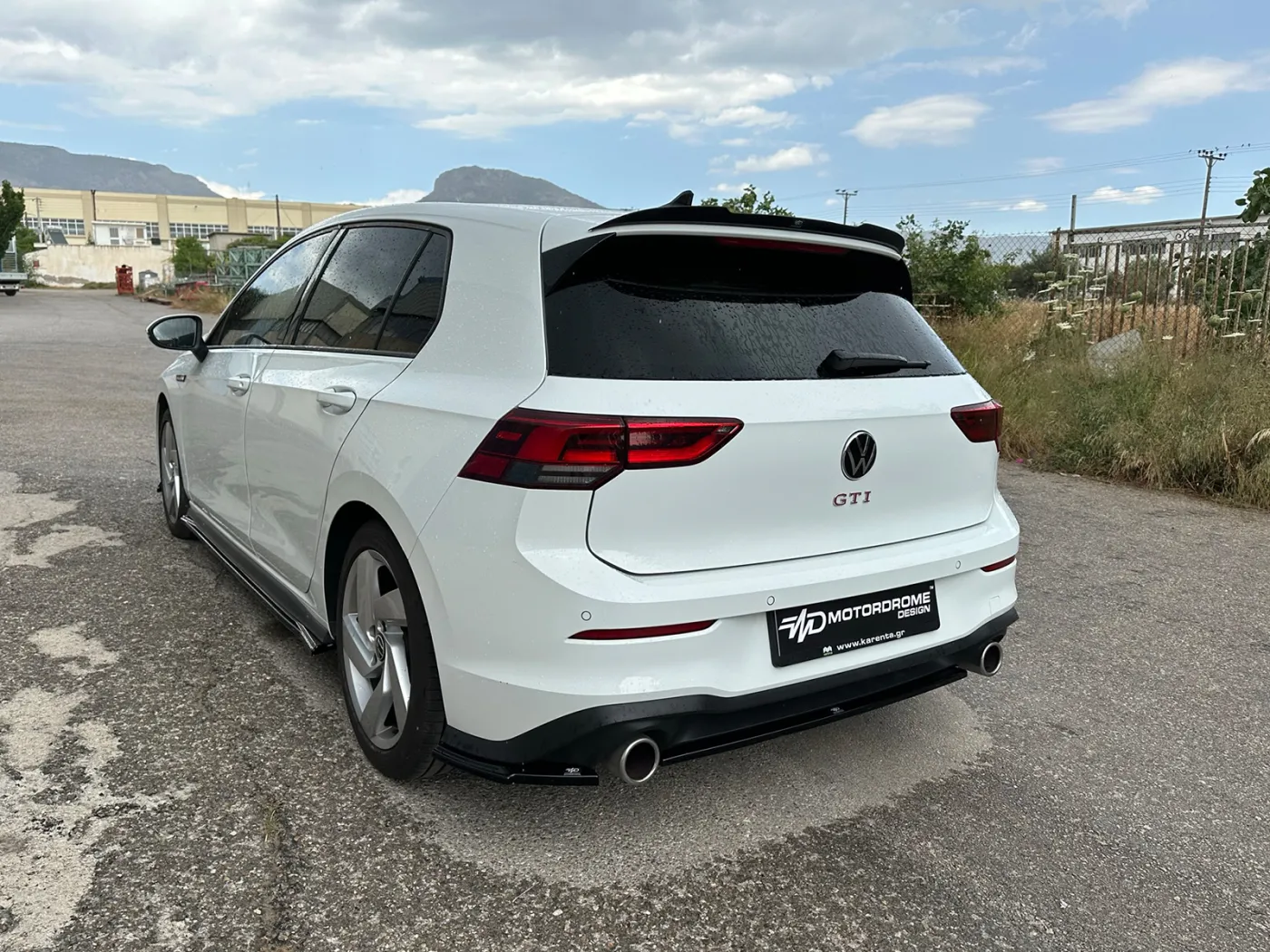 Motordrome Hintere Seitensplitter
