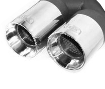Ulter Sport Duplex-rear silencer 2x 80mm round