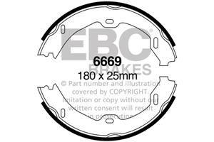 EBC Premium Hand brake shoes