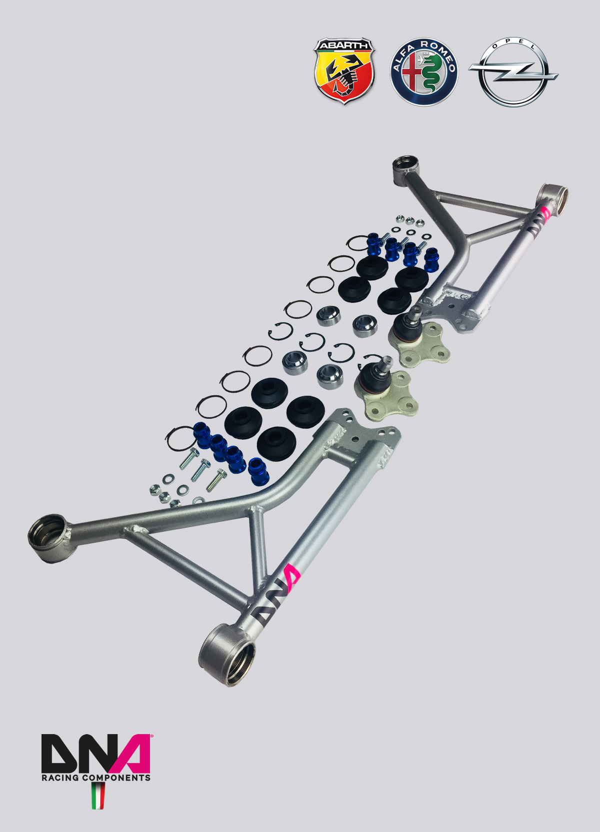 PC0135-2 DNA Racing Querlenkersatz