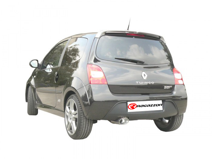 Ragazzon Endschalldämpfer 1x 135x90mm oval Sport Line