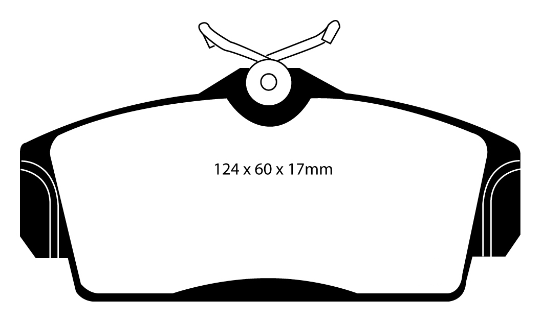 A1238 EBC Yellowstuff Bremsbeläge vorne
