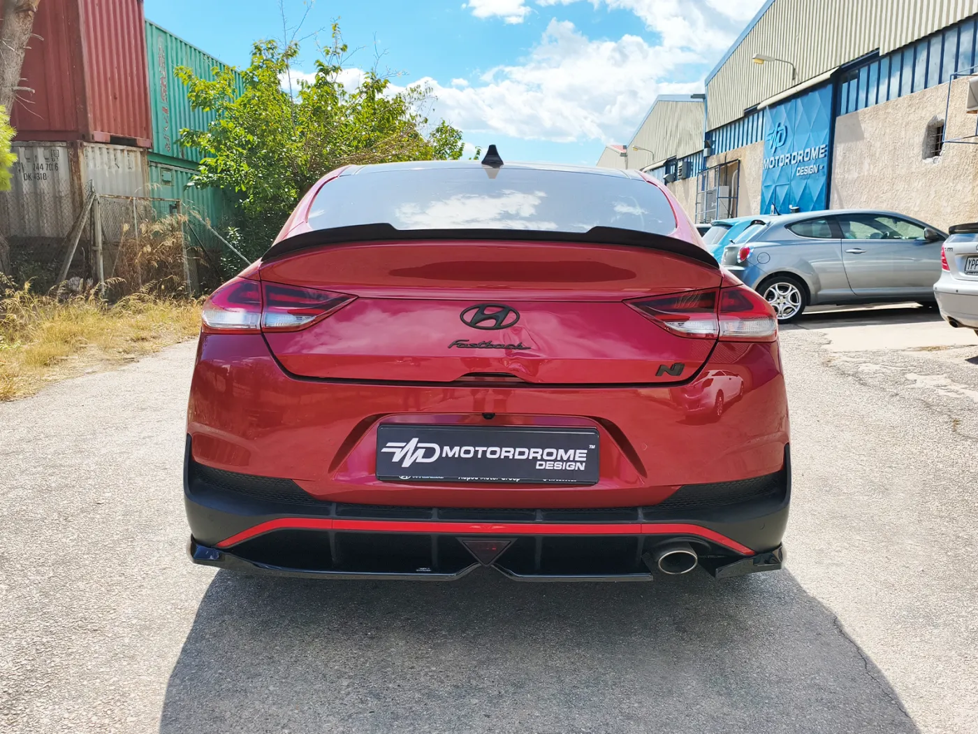 Motordrome Heck Splitter Motordrome Heck Splitter
