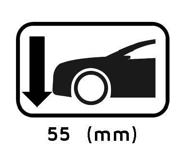 Vmaxx Tieferlegungsfedern ca. 55/50 > 80mm
