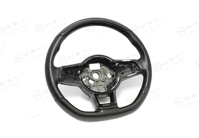Carbon-Fiber-VW-GOLF-7-GTI-Steering-Wheel-2 Koshi Carbon Steering wheel cover