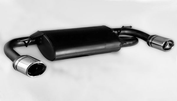 Ulter Sport Duplex Rear silencer 1x 120x80mm oval