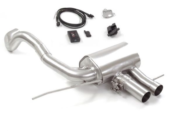 Ragazzon Duplex rear silencer without tail pipes