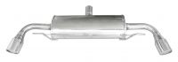 Inoxcar Duplex Rear silencer 1x 110mm round X-Race