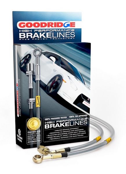 stainless braided hose kit