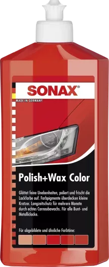 Sonax Polish+Wax Color rot