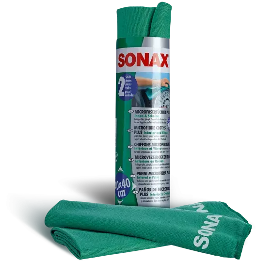 Sonax MicrofaserTücher PLUS Innen + Scheibe