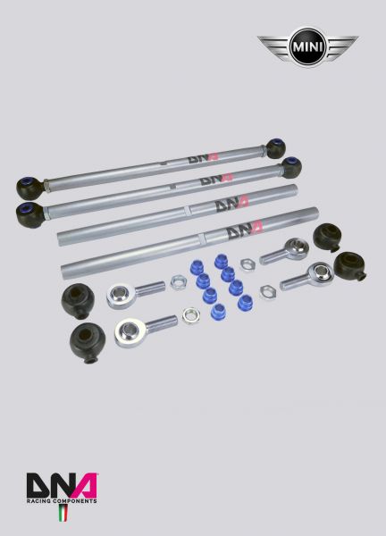 DNA Racing Rear Camber & Toe Suspension Tie Rods Kit