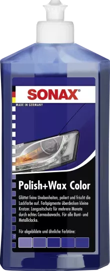 Sonax Polish+Wax Color blau