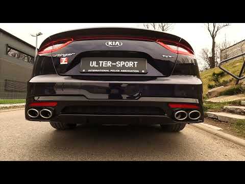 Ulter Sport Duplex rear silencer without end tips