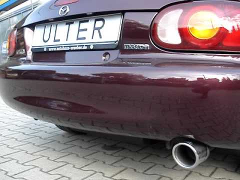 Ulter Sport Endschalldämpfer 1x 100mm rund