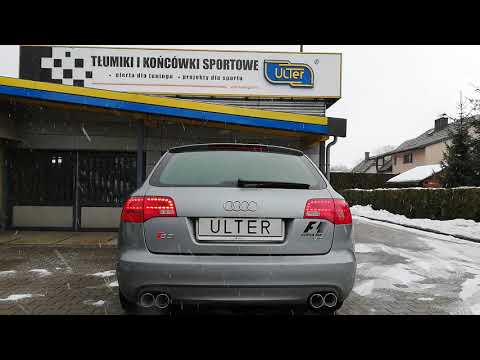 Ulter Sport Duplex Endschalldämpfer 2x 80mm rund