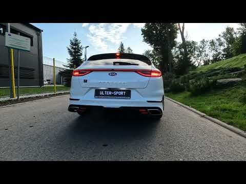 Ulter Sport Duplex rear silencer without end tips